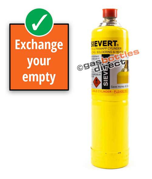 Sievert (Primus) Ultramapp 3000 Yellow Refill Cylinder