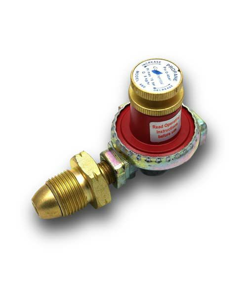 LPG Gas Bottle Regulator Propane Adjustable 0-4 Bar POL Fitting 61511